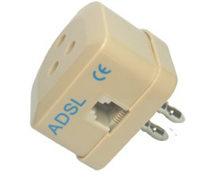 Filtro ADSL Spina Tripolare + Plug